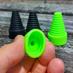 Black Bong Plugs for Cleaning Water Pieces & Bongs