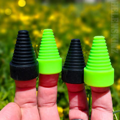 Green Bong Plugs for Cleaning Water Pieces & Bongs