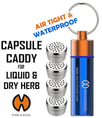 S&B Capsule Caddy for Dry Herb & Liquid Dosing Capsules NZ