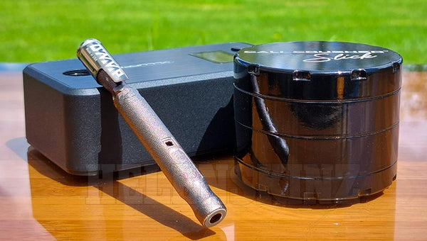 Black Cali OG Slick Grinder, Yllvape IH V2.0 Induction Heater with DynaVap Quantium Pen NZ