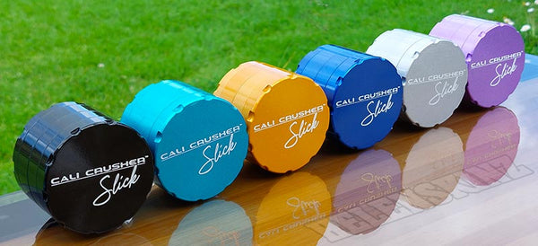 All 6 Colors of Cali Crusher OG Slick Non-Stick Herb Grinder NZ