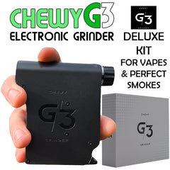 The CHEWY G3 Electronic Herb Grinder for Vapes - Deluxe Kit NZ
