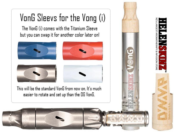 DynaVap VonG vaporizer with this interchangeable sleeve NZ