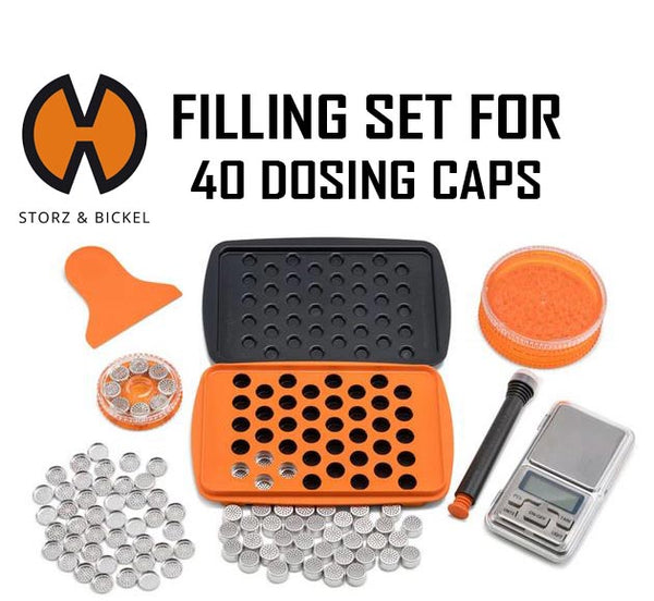 40 Piece Filling Set of Dosing Capsules for Vocano Medic 2 Vaporizer NZ