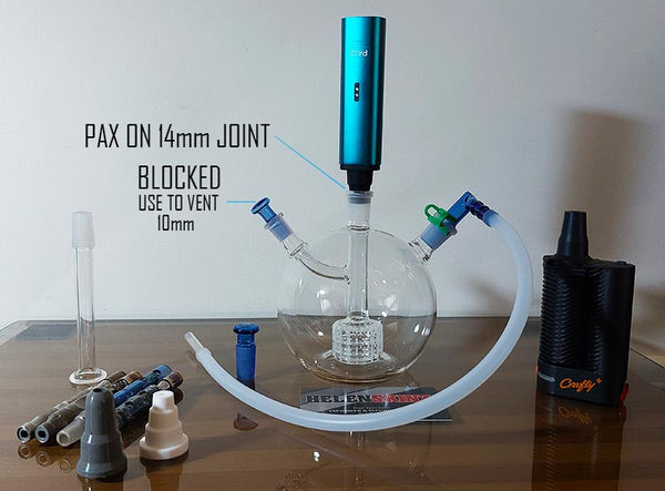 Pax 3 Vape on Haze DUO Water Bong NZ