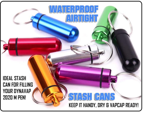 Waterproof & Airtight Aluminium Stash Can DynaVap NZ