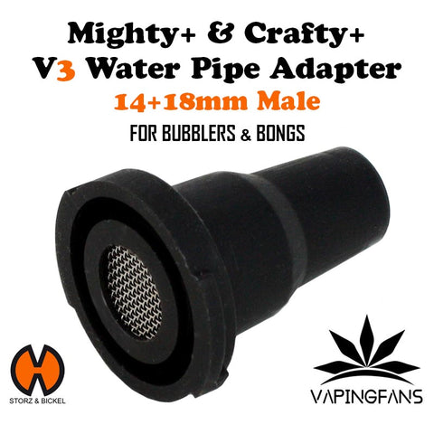 Mighty + Crafty V3 Water Pipe Adapter 14+18mm Male
