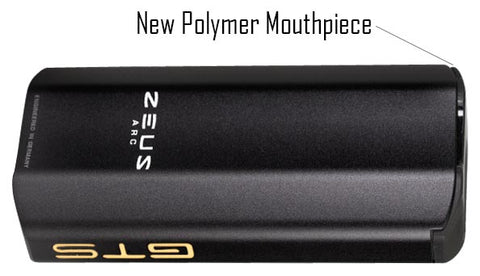 New Polymer Mouthpiece on the Zeus ARC GTS Vape NZ