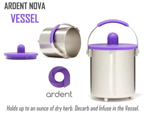 Stainless Steel Infusion Sleeve for the Ardent Nova Decarboxylator