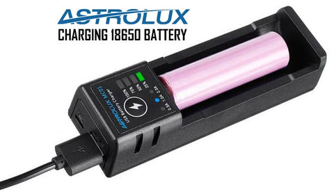 Astrolux 2 in1 18650 USB Battery Charger Helenskinz NZ