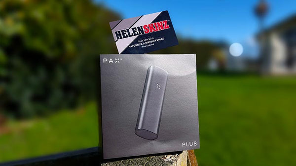 Black PAX PLUS Vape 2023 Model in Box Helenskinz NZ