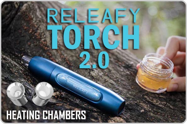 RELEAFY TORCH 2.0 Dab Pen Coils NZ