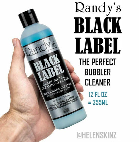 RANDY’S BLACK LABEL GLASS CLEANER 355ml NZ