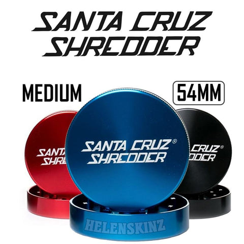 Santa Cruz Shredder Herb Grinder - 2pc Medium 54mm NZ