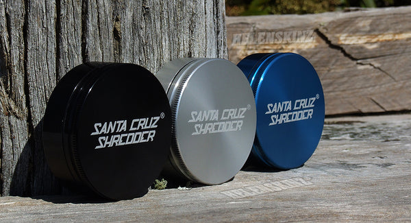 Santa Cruz Shredder Herb Grinders - Large 2pc - Helenskinz Vape Shop NZ