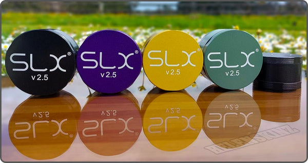 Colors of SLX V2.5 Non Stick Herb Grinders NZ