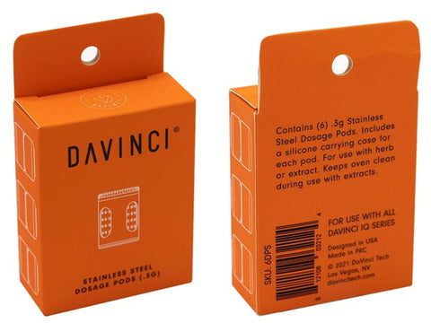 Dosage Pods for the Davinci IQ2 and IQC vaporizers NZ