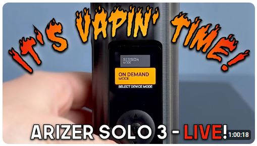 Sneaky Pete Solo 3 It's Vaping Time Video