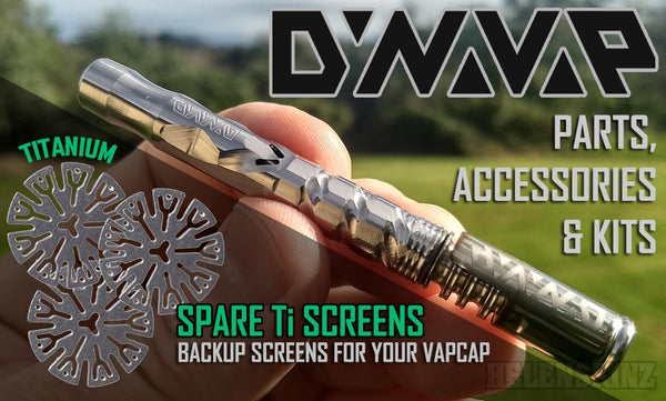 Titanium Screens for Dynavap Vaporizers NZ (3-Pack)