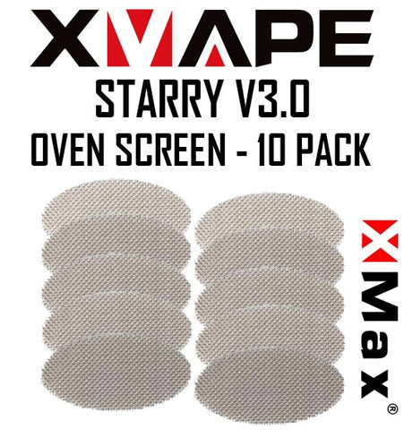 XVAPE Xmax Starry 3.0 Vaporizer 10 Pack Screen Set NZ