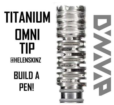 DynaVap OMNI 2021 Titanium Tips NZ
