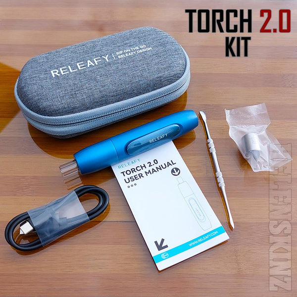 RELEAFY TORCH 2.0 Dab Pen Kit in Case NZ