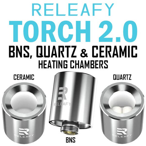 Releafy Torch 2.0 Heating Chambers - Coils NZ