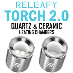 RELEAFY Torch 2.0 Dab Pen Heating Chamber Coils NZ