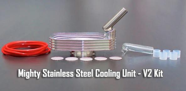 Mighty Plus Vape Stainless Steel Cooling Unit NZ
