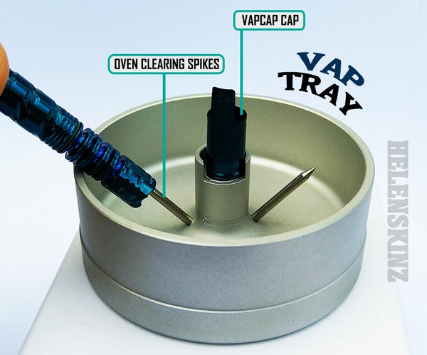 Using your Va Tray to clear your VapCap Pens Oven, collect ABV Material