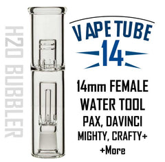 VapeTube 14 Water Bubbler Tool 14mm for Mighty, Pax, IQ2 NZ