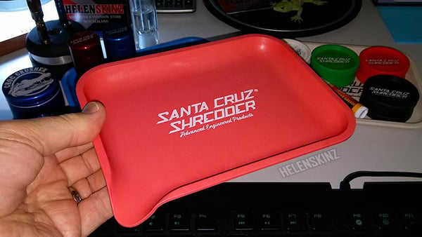 Red Santa Cruz Shredder Hemp Grinding Tray NZ