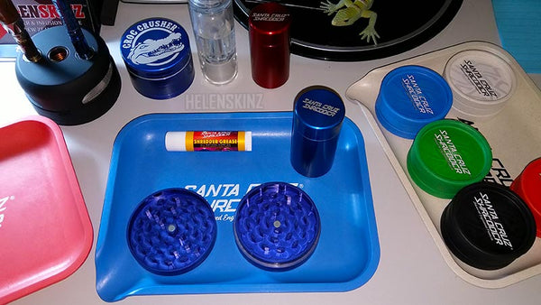 Blue Santa Cruz Shredder Hemp Grinding Tray NZ