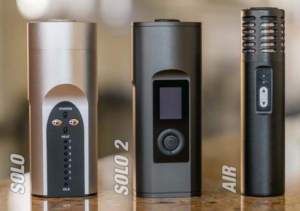 Arizer Solo, Solo 2 and Air