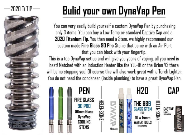 Build a DynaVap VapCap Custom Pen NZ