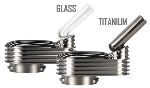 Glass & Titanium Mouthpieces with SS Cooling Kit NZ