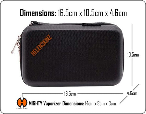 Shockproof Vaporizer Case External Dimensions: 16.5cm x 10.5cm x 4.6cm.