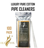 OLD FOX - Luxury Pure Cotton Pipe Cleaners for Vapes - 100 Pack NZ