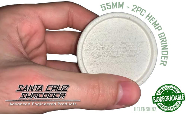 Santa Cruz Shredder All Hemp 2 Piece 55mm Grinder NZ