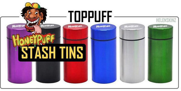 Toppuff HoneyPuff Large Metal Stash Tin NZ