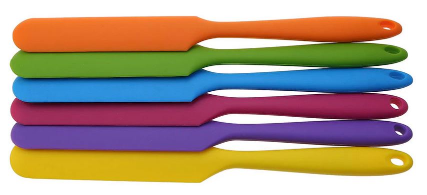 All colors of Food Grade Non Stick Silicone Spatula Blade