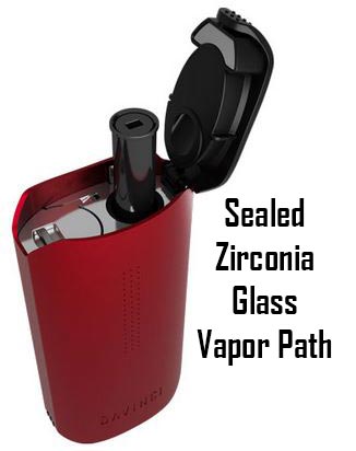 Sealed Zirconia/Glass Vapor Path