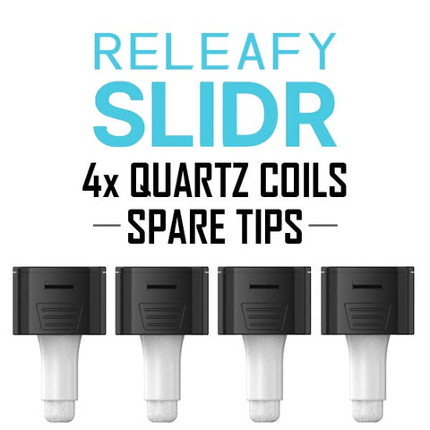 Releafy SLIDR Wax Vape Pen Spare Quartz Coils NZ