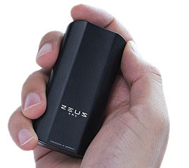 Press the top button to turn on your Zeus ARC GTS Vaporizer