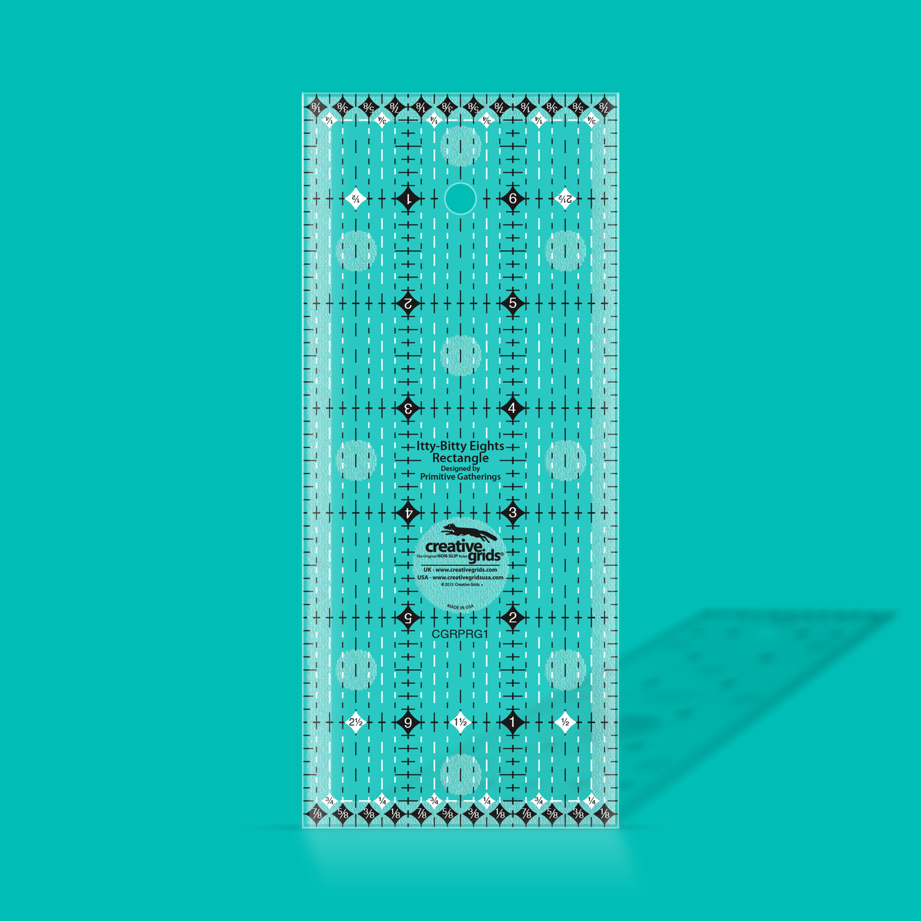 Creative Grids Quilt Ruler - 3.5-inch Square