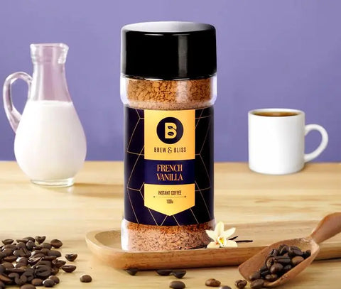 Brew and Bliss French Vanilla Instant Coffee