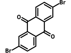 2,6-Dibromoanthraquinone chemical structure, 633-70-5