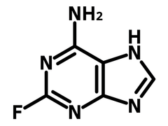 2-Fluoroadenine chemical structure, CAS 700-49-2