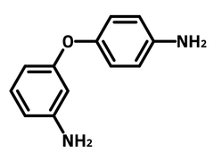 3,4'-Oxydianiline (3,4'-ODA) chemical structure, CAS 2657-87-6