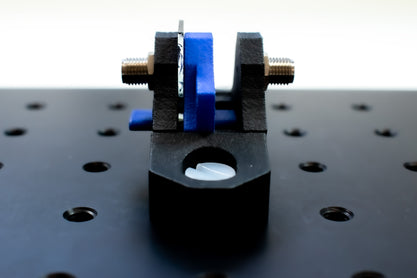 Incorrect positioning of substrate for spectroscopy - not at 90